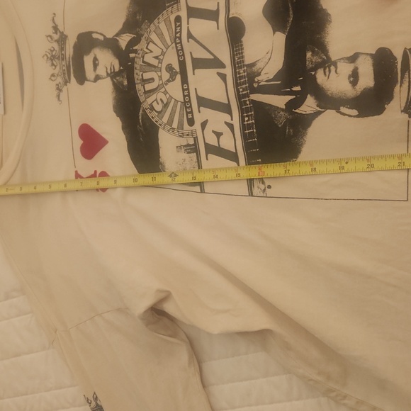 Elvis Sun Record Company Daydreamer Cream Tee - Picture 11 of 14